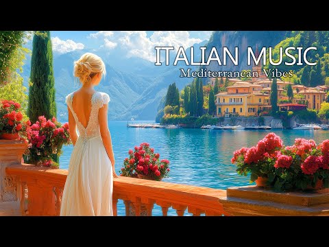 🎶 Italian Vibes & Mediterranean Music 🎶 3+ Hours Scenic Amalfi Coast & Peaceful Ambience