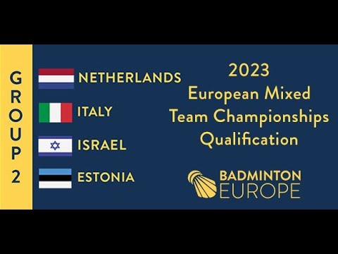 Netherlands vs Italy, 2023 European Mixed Team Championships Qualification (Badminton, 15-12-2022)