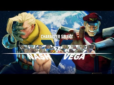 SF5 - Phenom (M.Bison) vs bazoukha (Nash) Street Fighter 5 ストリートファイター5 スト5