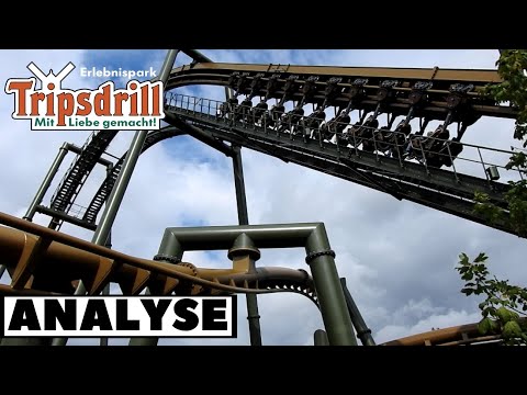 Analysis - Head Over Heels | Tripsdrill's modern suspended roller coaster