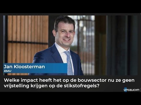 Uitgelicht! 3 november 2022 - Jan Kloosterman over vonnis Raad van State stikstofregels bouwsector