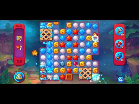 Fishdom Hard level 10469 no boosters フィッシュダム ハード