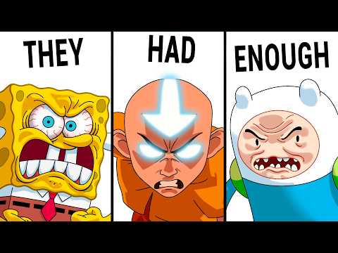 When The Nice Cartoon Characters Snapped