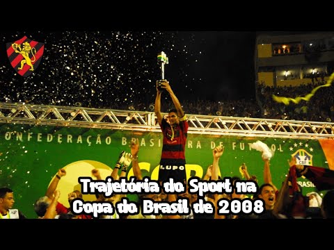 Trajetória do Sport na Copa do Brasil de 2008