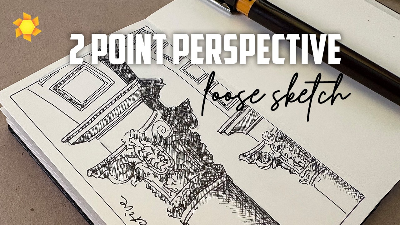 Two point perspective plus a sketchbook oopsie