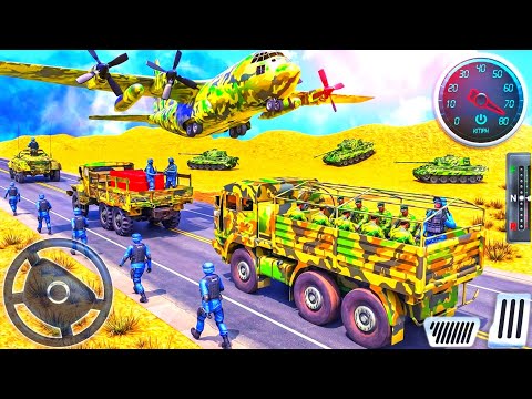 Mountain Adventures: Army Truck Transport Offroad Simulator - US Cargo Vehicle Driving Simulator