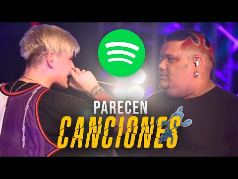 Minutos que parecen CANCIONES! | Batallas De Gallos (Freestyle Rap)