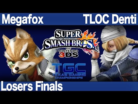 TRTTGC1 Smash 3DS - Megafox (Fox) vs TLOC Denti (Sheik) - Losers Finals