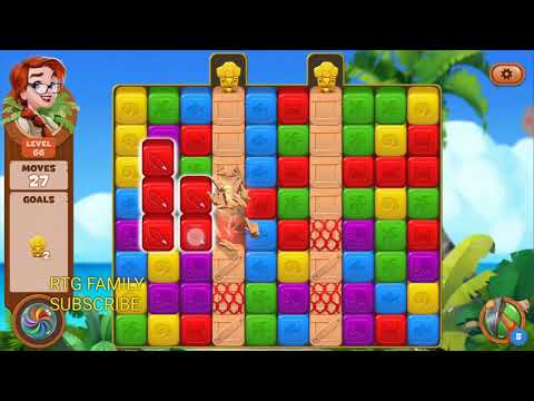 Lost island match 3 blast adventure level 66 MYSTERY ISLAND MYSTERY ISLAND HD 1080P