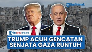 Trump Tutup Kuping soal Pelanggaran Gencatan Senjata Israel, Klaim Perdamaian Gaza Masuk Tahap 2