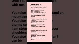 Download lagu YOU RAISE ME UP. #ilovehyms #uplifting #viral #subscribe mp3