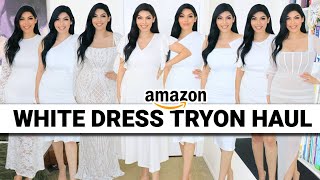 White Dress Try On Haul : Civil / Courtroom Civil Wedding Dresses #weddingdress