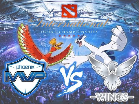 Wings vs MVP Phoenix Highlights - UB simifinals - game 1 - TI6 The International 2016 - Dota 2