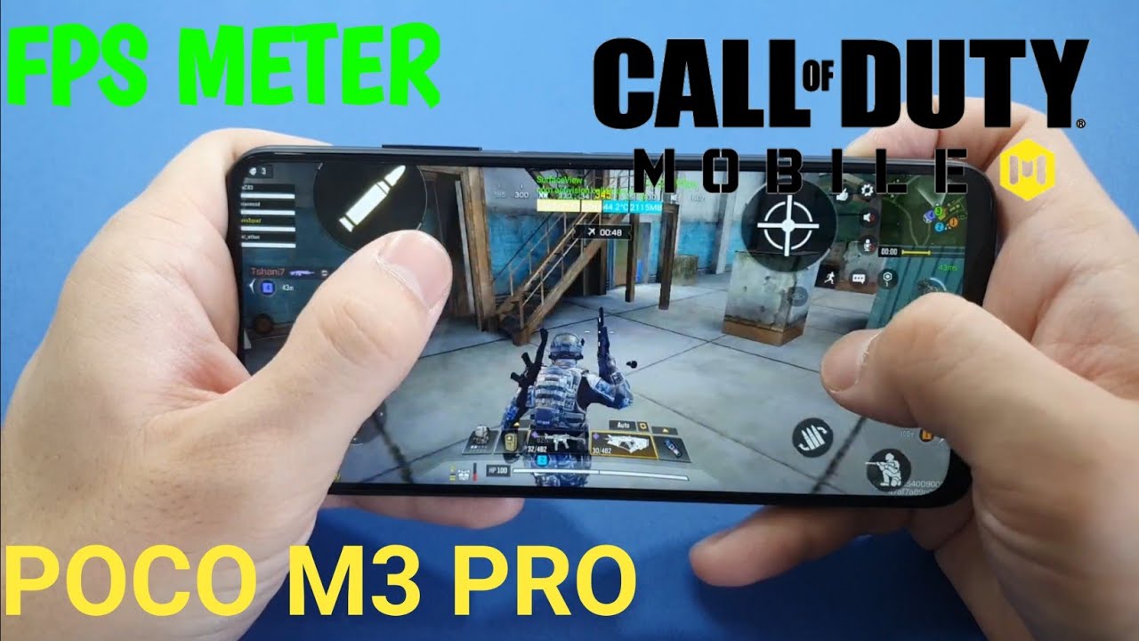Xiaomi Poco M3 Pro Call of Duty Mobile FPS Meter Test
