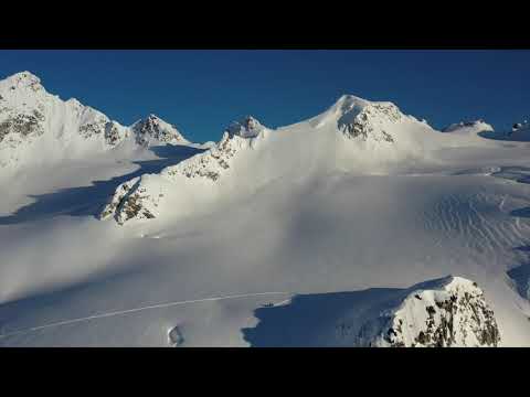 Snowboarding Alaska Talkeetna Mountains