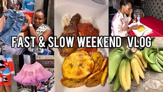 Weekend Vlog | shopping for my girls| Small Kitchen organization | Lunch idea | weekend reset