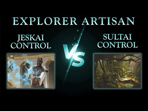 Explorer Artisan Ladder S9W6: Jeskai Control vs. Sultai Control