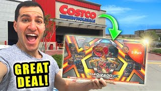 *COSTCO HAS CHEAP POKEMON CARDS!* Opening NEW CHARIZARD GX Boxes From The Store!