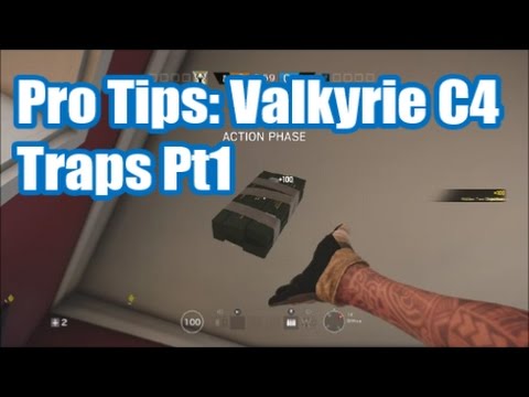 Rainbow Six Pro Tips: Valkyrie C4 Traps Part 1