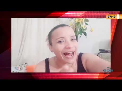 Apresentadora do Linha de Fogo, Tame Fernanda, testa positivo para Covid 19  04 08