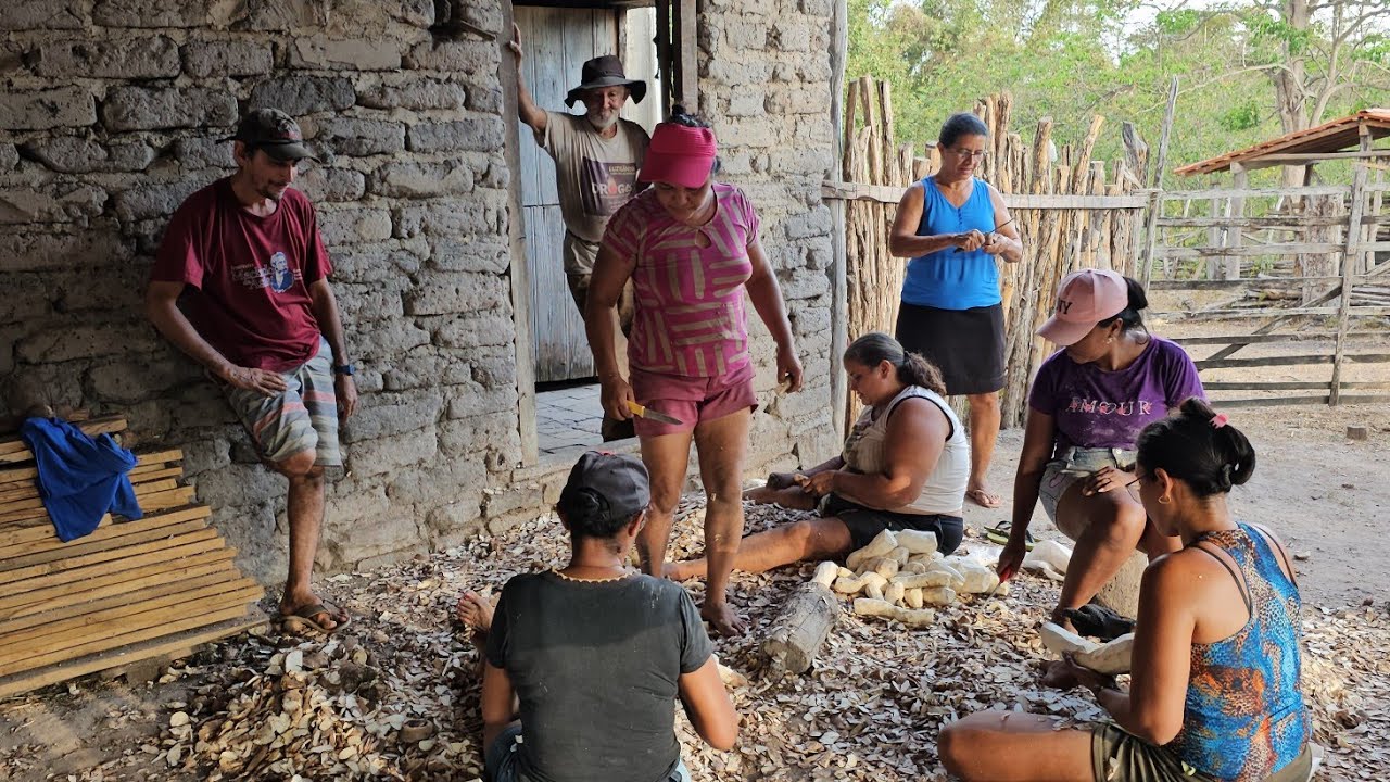 Farinhada da tia toinha e chaguinha pescador