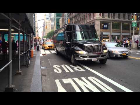 NYPD ANTI-TERROR HERCULES TEAM PATROLLING ON WEST 42ND STREET IN TIMES SQUARE, MANHATTAN, NEW YORK.