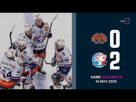 EHC Biel-Bienne vs. ZSC Lions - Game Highlights