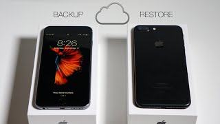 How to Backup Your Old iPhone and Restore to iPhone 7
