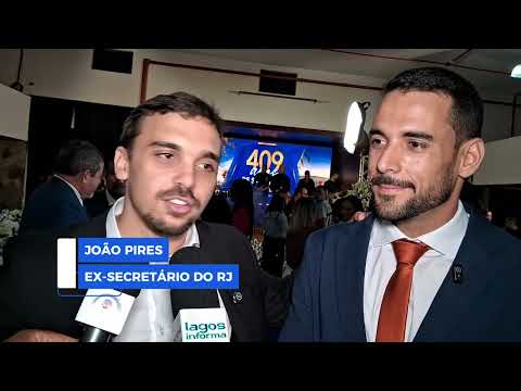João Pires é homenageado na sessão solene de 409 anos em São Pedro da Aldeia