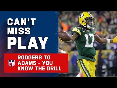 Stop us if you've Heard this Before Rodgers to Adams for the TD