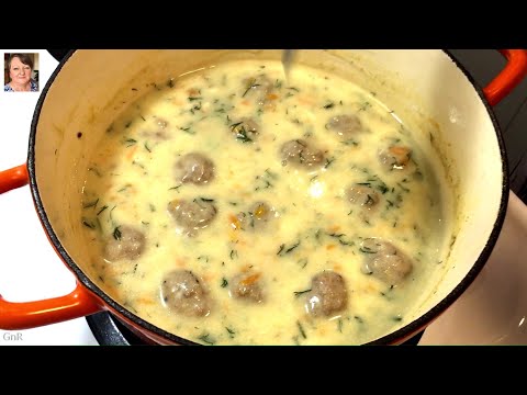 Klopsiki Wołowe Błyskawiczne w Sosie Koperkowym/Quick Beef Meatballs in Dill Sauce.