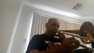 Trombone solo "Hello, Young Lovers" by JJ Johnson.