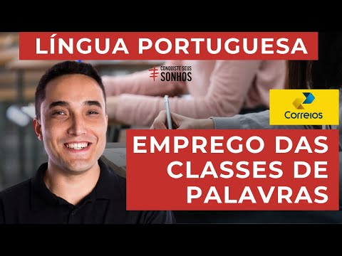 EMPREGO DAS CLASSES DE PALAVRAS - LÍNGUA PORTUGUESA - CARTEIRO 2024 - CORREIOS - IBFC