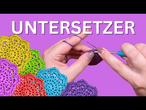 Crochet coasters for beginners: Your first easy project (DIY decoration)