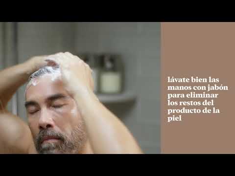 cómo se aplica Just For Men Control GX Shampoo