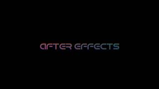 「AFTER EFFECTS」