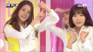 LABOUM Comeback Stage "Caterpillar" + "Journey to Atlantis" The Show (4/5/2016) [CC: ENG SUBS]