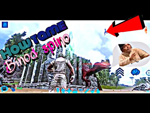How to tame spino in ark mobile|How To Tame A Spino Solo(Easy!)| iOS/Android Total Beginner's Guide