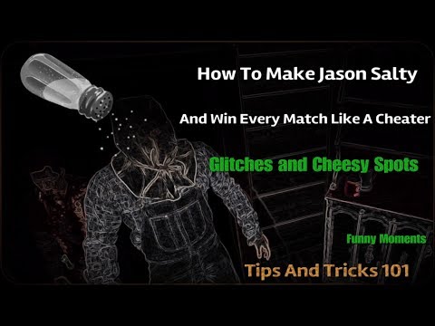 Friday The 13th Glitches and Cheesy Spots for noobs / Funny Moments and tests