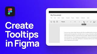 Download the video "How to Design a Tooltip Component in Figma | Material Design Tooltip Component Tutorial"