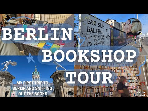 a bookshop tour of Berlin, Germany! 🏙️ my first ever visit ft. new & used bookshops