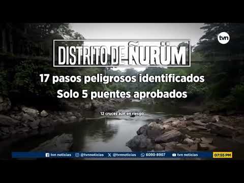 Aprobación de cinco puentes zarzo en el distrito de Ñürün, Comarca Ngäbe-Buglé 