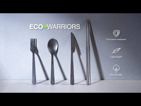 Eco-Warriors: Pure Titanium Cutlery & Chopsticks