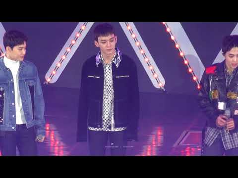 180203 네이처팬페스티벌 EXO - 지나갈 테니 (CHEN focus)