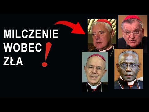 JAKICH TEMATÓW UNIKAJĄ „tradycjonaliści”: bp Schneider i kardynałowie Burke, Sarah, Müller... ❗️❓