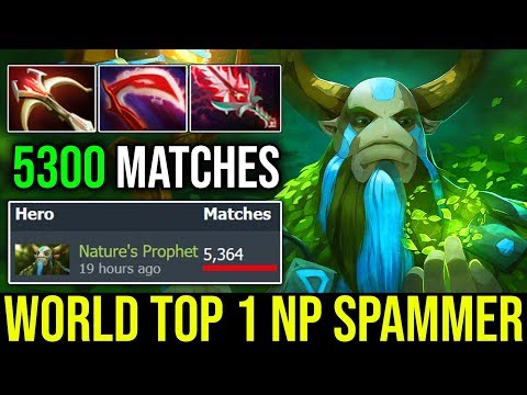 WTF Pushing No Cooldown TP | TOP 1 NP SPAMMER IN THE WORLD 5300 MATCHES EPIC DOTA 2