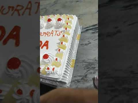 Happy birthday to you fresh cream cake ready #iqbal#bakery