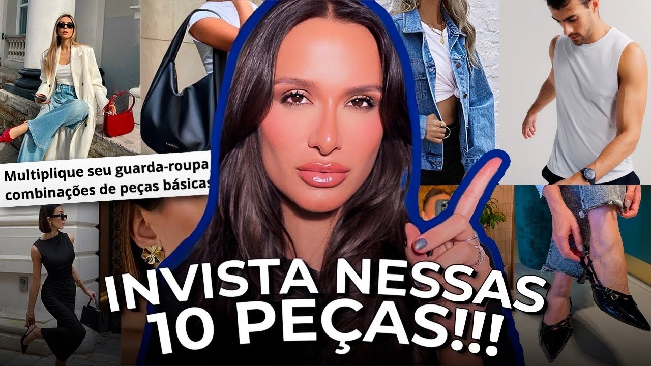 PARE DE GASTAR À TOA: 1O PEÇAS QUE NUNCA SAEM DE MODA E VALEM TODO O INVESTIMENTO.