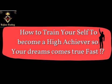 🔴 How to Train Your Self To become a High Achiever so Your dreams comes true Fast ⁉️