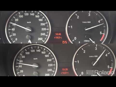 BMW 320d Aut 0-100 Racechip S vs Stock
